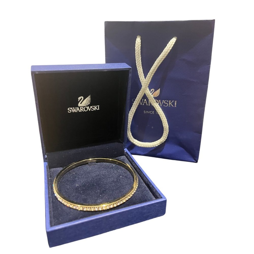 Brand New Swarovski Crystal Bangle Never Worn